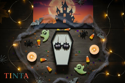 Soot Monster Dangles | Halloween Special | Polymer Clay Earring