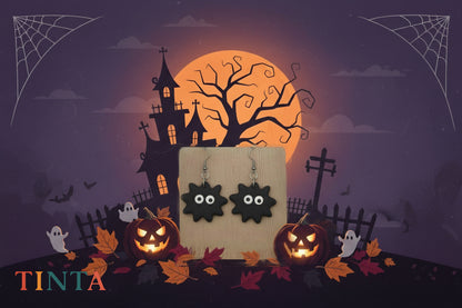 Soot Monster Dangles | Halloween Special | Polymer Clay Earring