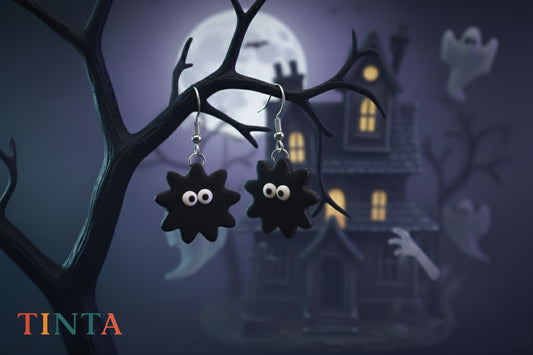 Soot Monster Dangles | Halloween Special | Polymer Clay Earring