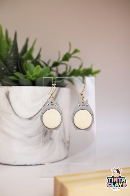 Handmade Forest Spirit Earrings | Woodland Creature Polymer Clay Earrings | Nature-Inspired Jewelry