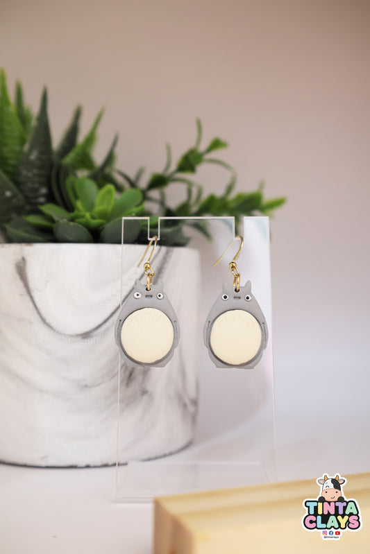 Handmade Forest Spirit Earrings | Woodland Creature Polymer Clay Earrings | Nature-Inspired Jewelry